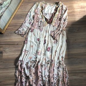 Free People Paisley Maxi Dress